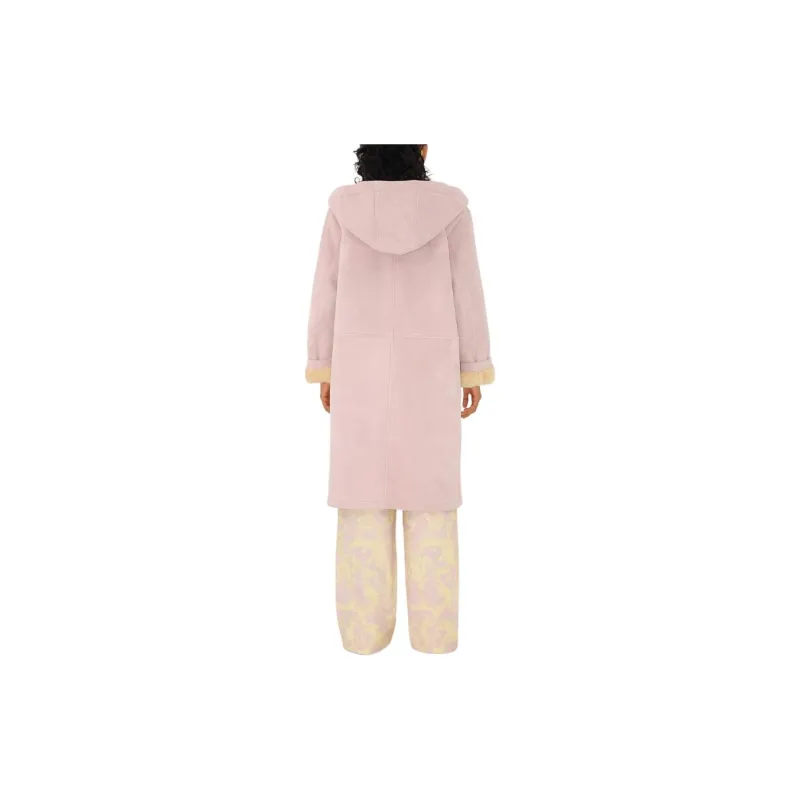 Burberry Coats Women's Pastel Pink-5