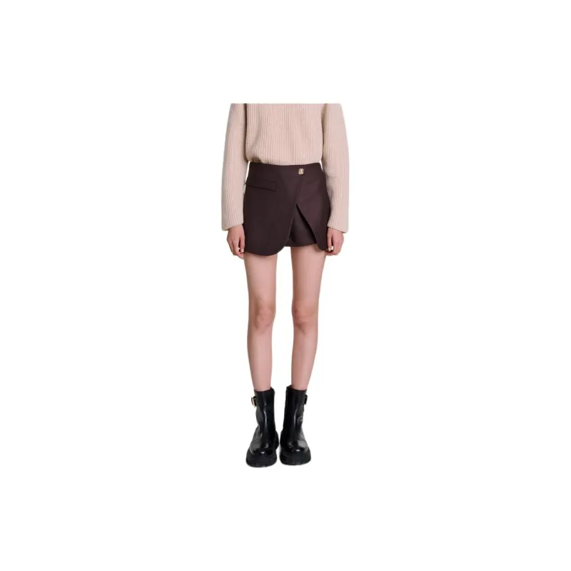 Maje Draped Skort-1
