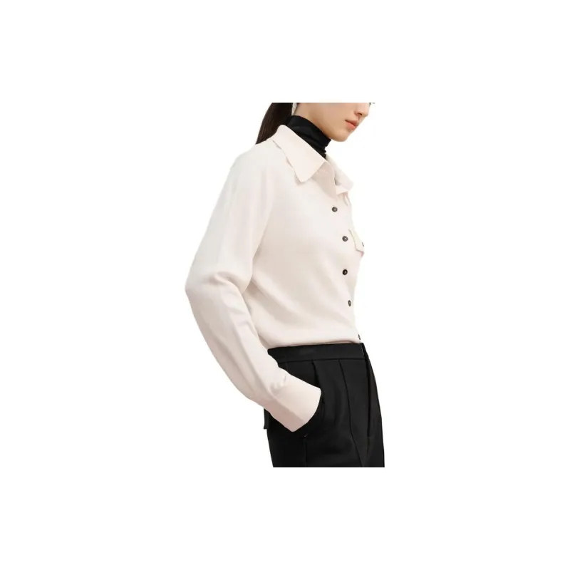 JZ Juzui Ecru Plain Black Pink Women's-2