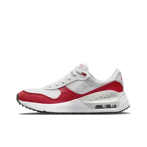 Nike Air Max SYSTM GS 'White University Red'