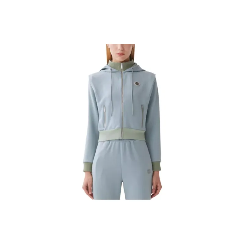 Particle Fever Sweatshirt Women's Lead Gray-1