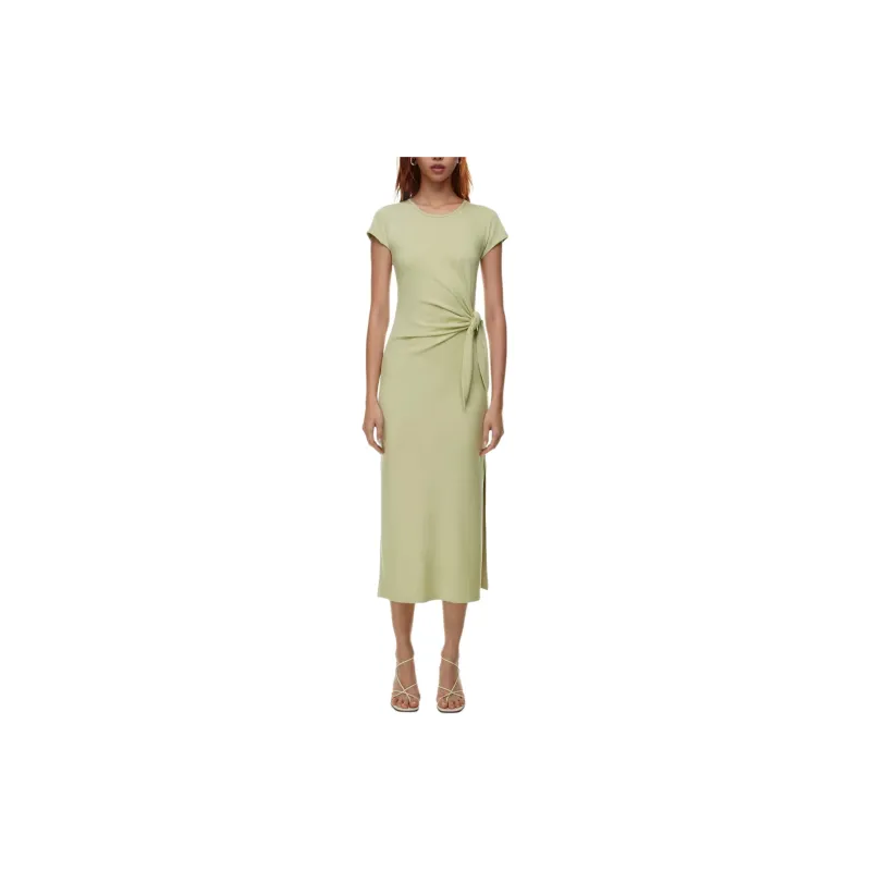 ARITZIA Wilfred Fortune Maxi Dress Short-Sleeved Dresses Women's Soft Pistachio Green-3