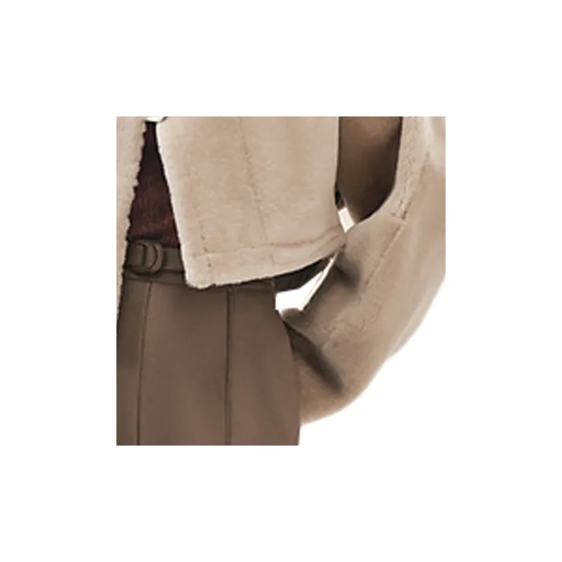 HERMES SS23 Leather Jacket Women's Khaki-5