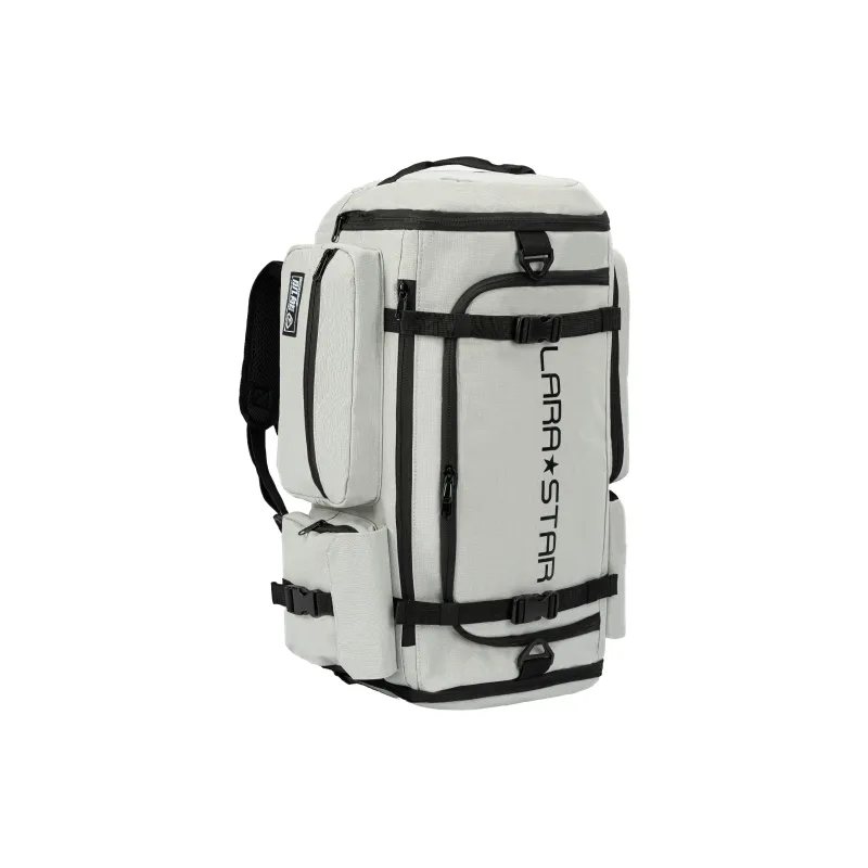 LARA STAR Nylon Muscle Power Backpack Large Size Men's Gray-5