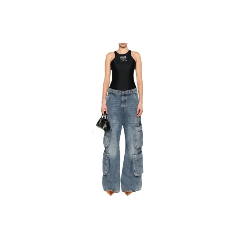 VERSACE JEANS COUTURE Warrant Logo Bodysuit-1