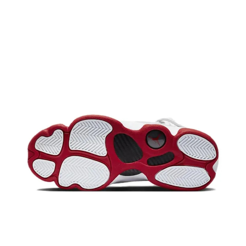 Jordan 6 Rings White University Red GS-5