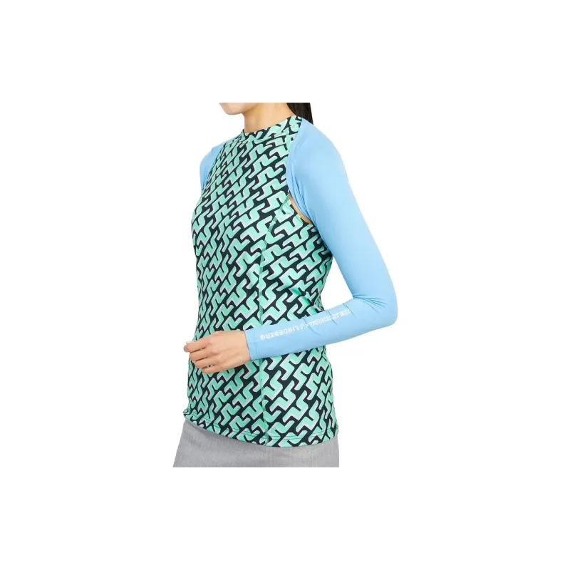 J.Lindeberg Crop Top Women's Blue-5
