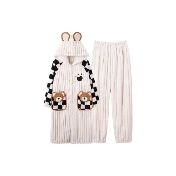 DanceBees Pajama Set Men's Apricot