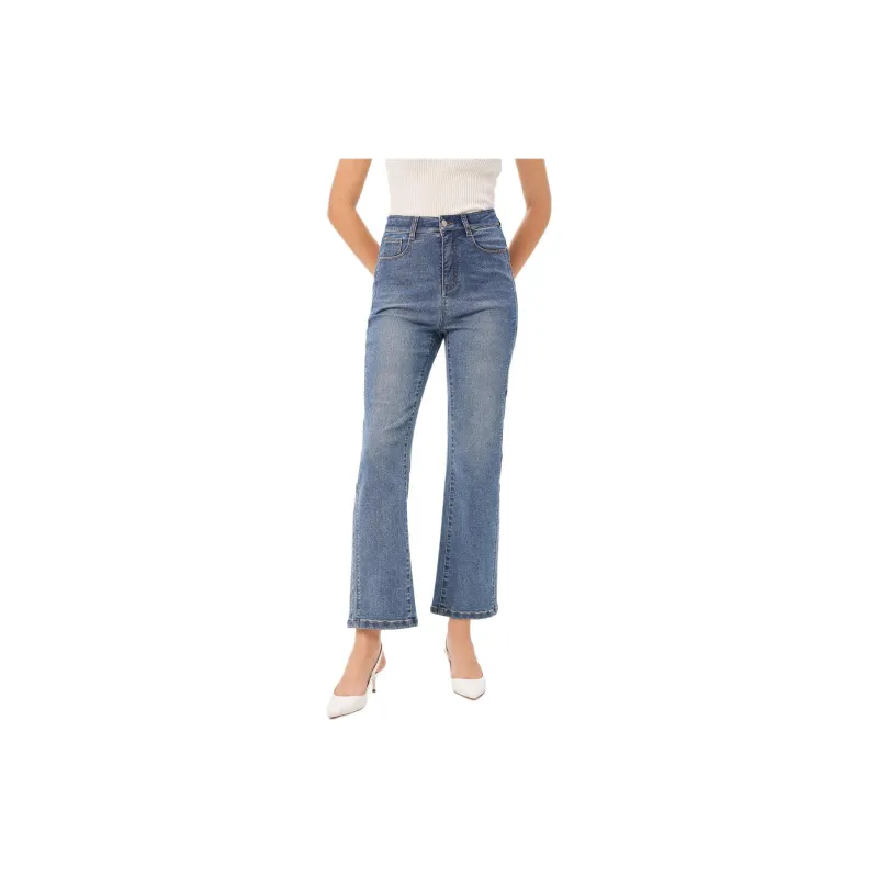 Hush Puppies Jeans Women's Gray Blue-1