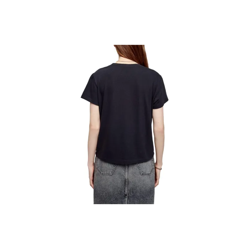 RE/DONE Romance Cotton T shirt-4