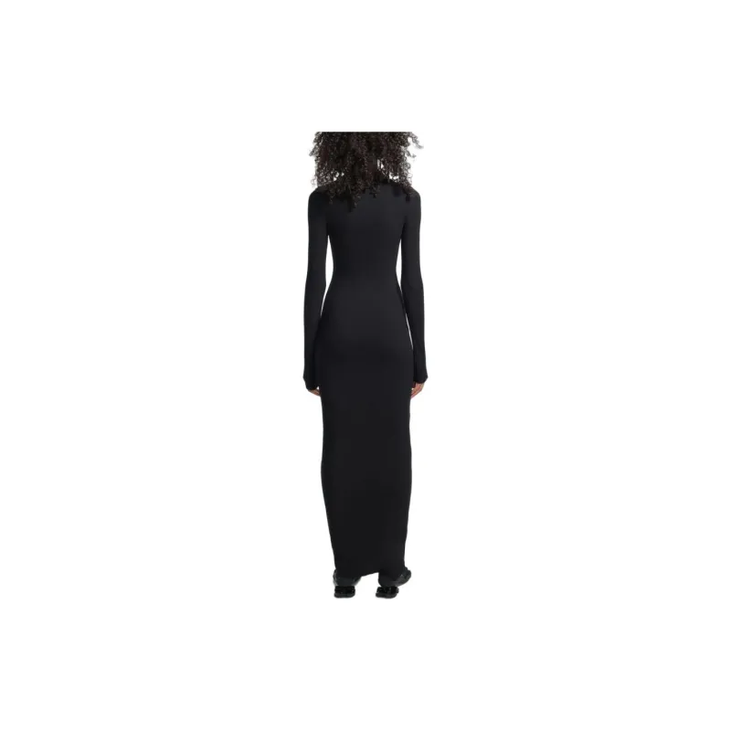 The Kript Long-Sleeved Dresses Women's Black-2
