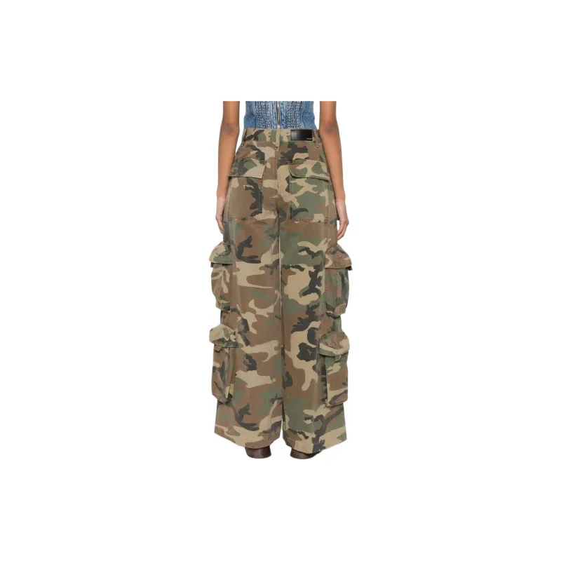 AMIRI Camo Baggy Cargo 'Green Camo'-1