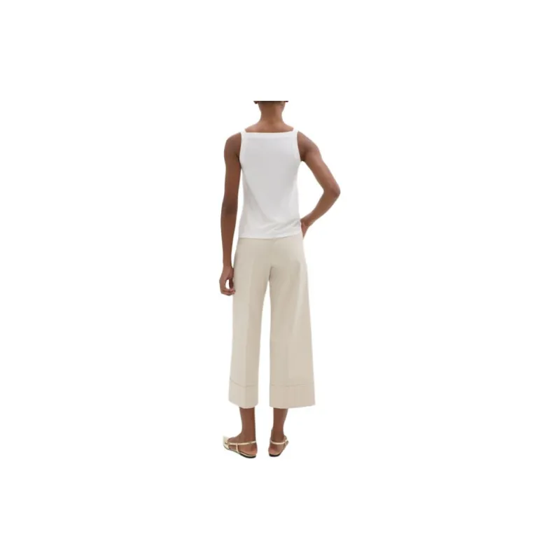 THEORY High Waist Cuff Pants-2