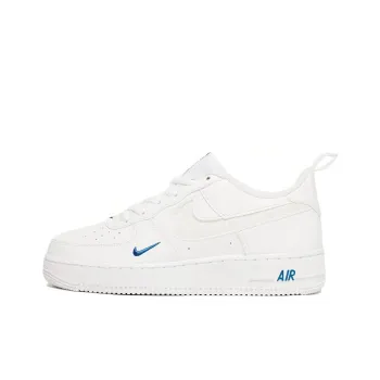 Nike Air Force 1 Low LV8 GS 'White Blue'
