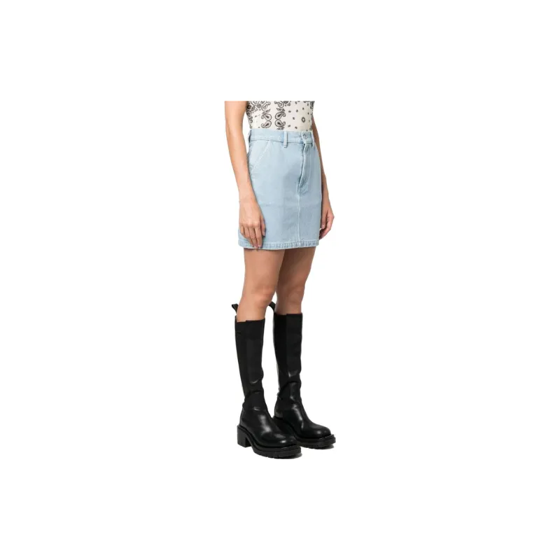 NANUSHKA Denim Mini Skirt-3