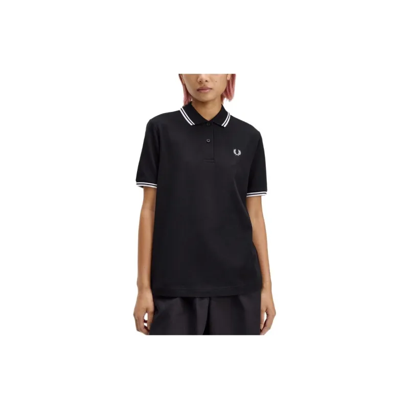 FRED PERRY Logo embroidered Polo Shirt-2