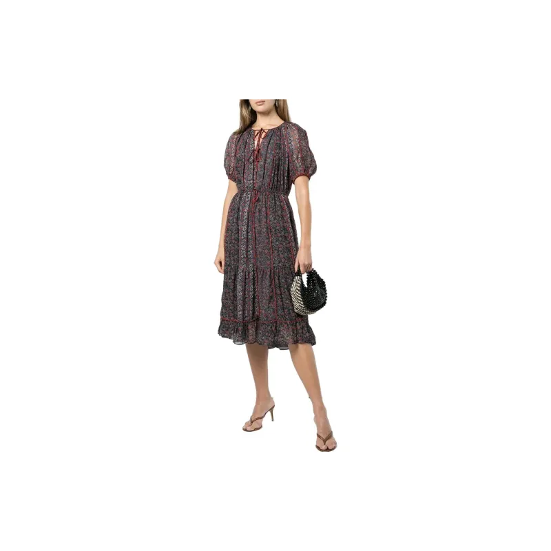 Ulla Johnson Berenice Floral-print Silk Dress-1