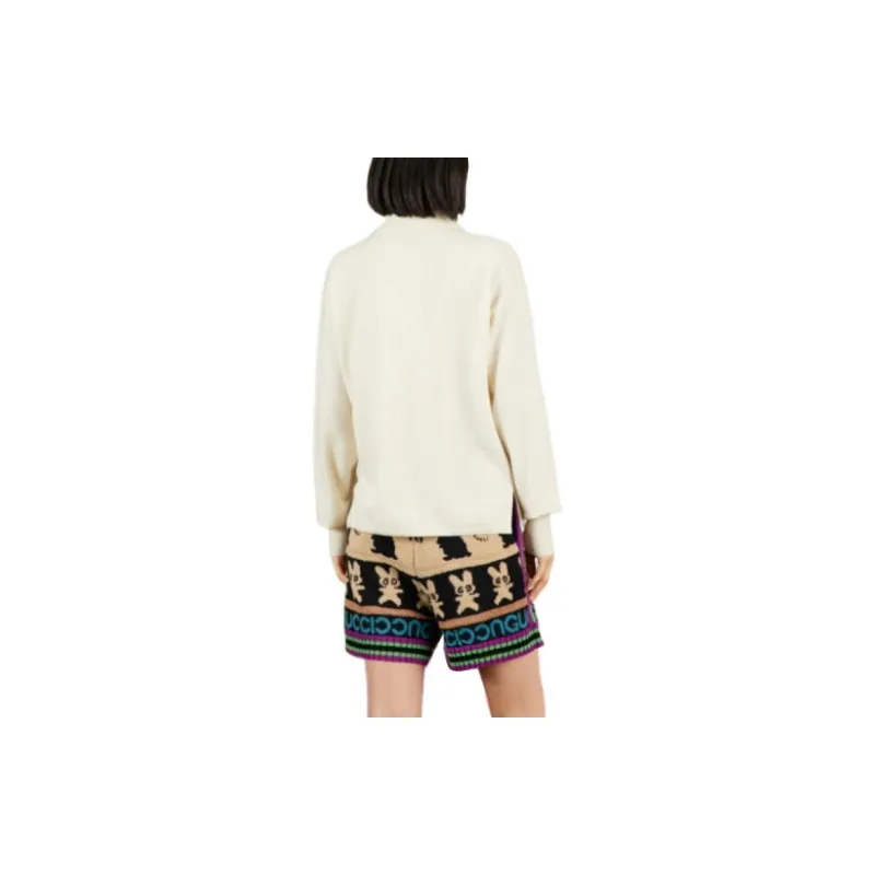 GUCCI Fine Knit Wool Polo Jumper-2