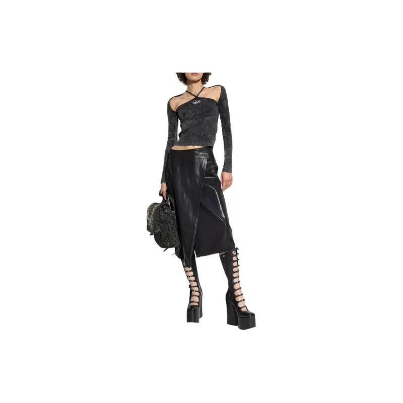 DIESEL O Kessy Long P1 Midi Skirt-1
