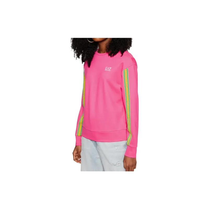 EMPORIO ARMANI EA7 FW22 Sweatshirt Women's Pink-3