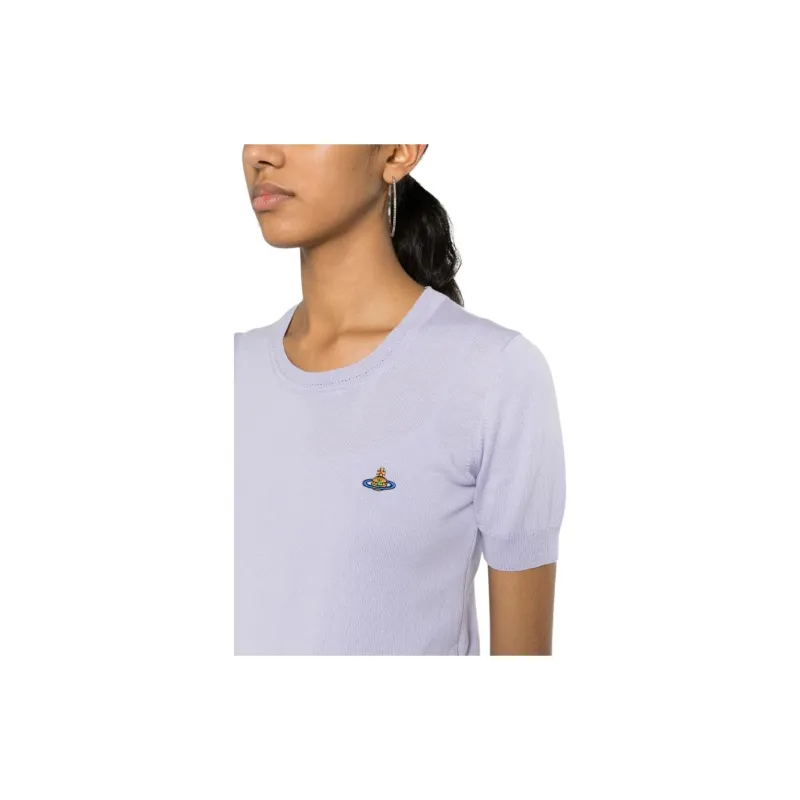 Vivienne Westwood Orb Embroidered Knit Top-5