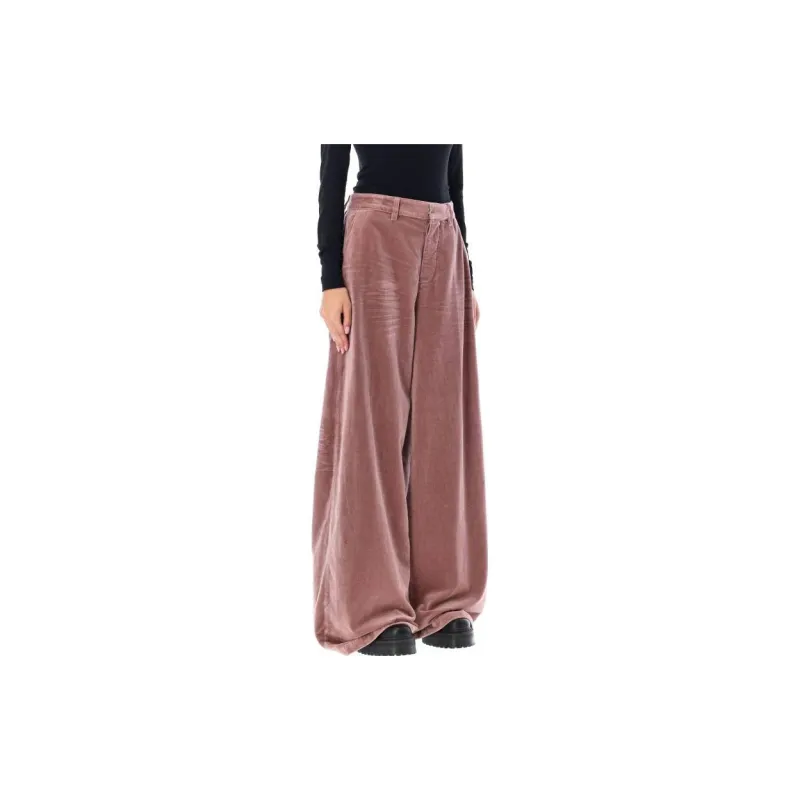 DSQUARED 2 Baggy Cut Velvet Trousers-3