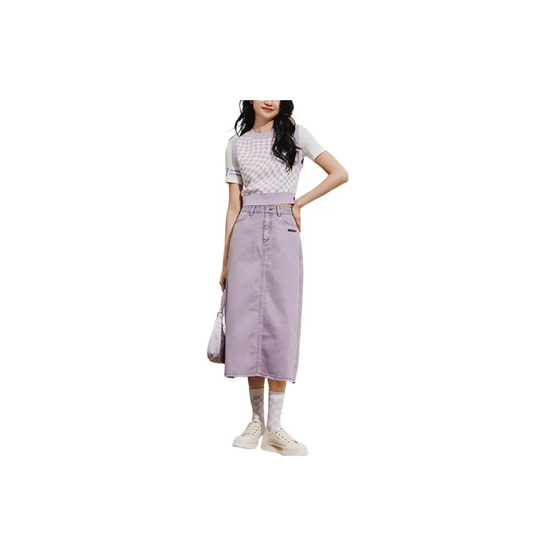 NERDY x CHENGBAOXIONG LIANMINGKUAN Vest Women's Purple-2
