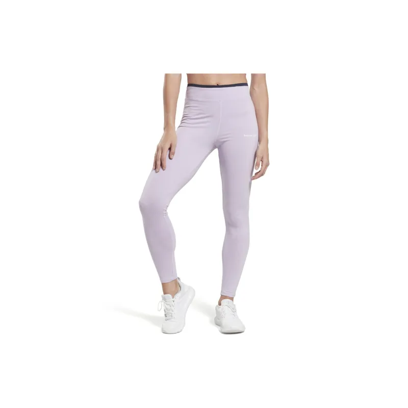 Reebok RIE COTTON LEGGING Leggings Women's Purple-3