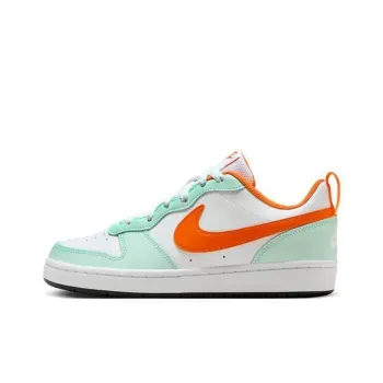 Nike Court Borough Low 2 Mint Foam Safety Orange GS