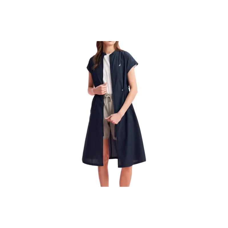 NAUTICA Short-Sleeved Dresses Women's Space Blue-1