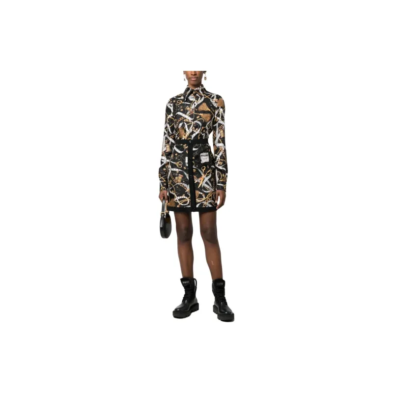 MOSCHINO Bridle Printed Buttoned Shirt-3