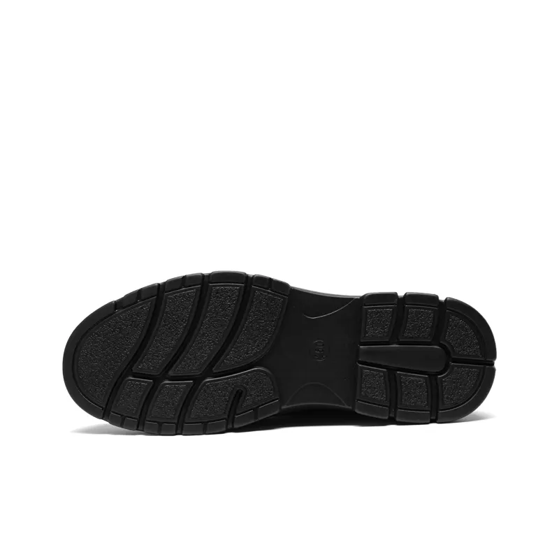 G.N.SHIJIA Lightweight Low Top Casual Shoes Men's Black-5