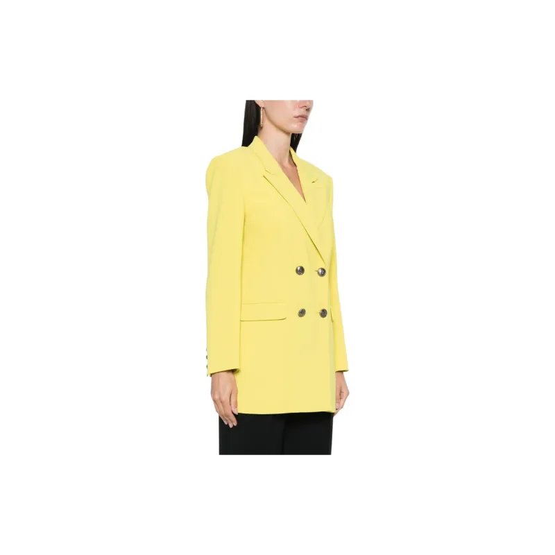 Elisabetta Franchi Crepe Double Breasted Jacket-3