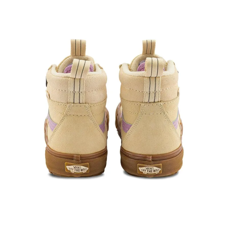 Vans MTE Sk8 Hi Anti Slip Wear Resistant High Top Trekking Shoes Women's Ecru-3