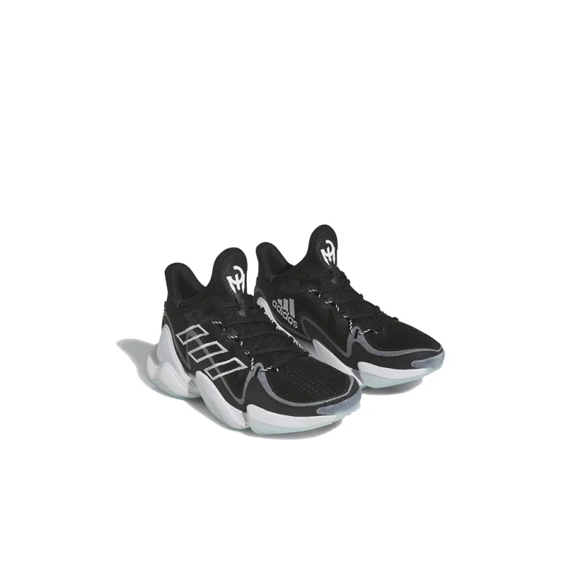 adidas Mahomes 1 Impact FLX Core Black Cloud White Grey Three GS-2