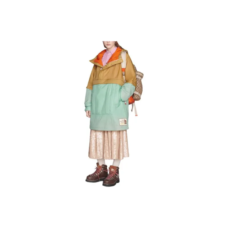 GUCCI X The North Face Anorak Jacket Light Blue/Beige-4