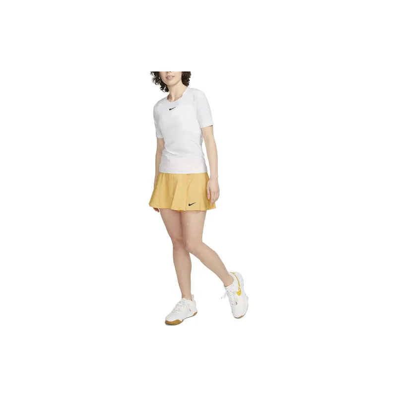 Nike Casual Short Skirts Women's Yellow-1