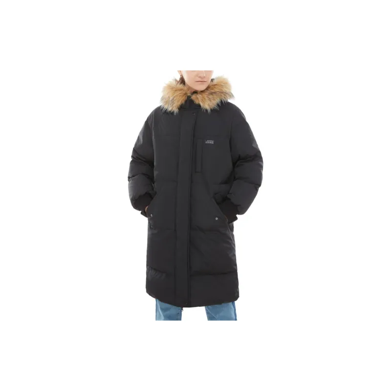 Vans Puffer Jacket Winter Women's Black-2