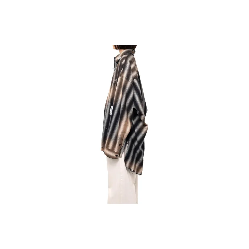 Maison Mihara Yasuhiro Striped Shirt-5
