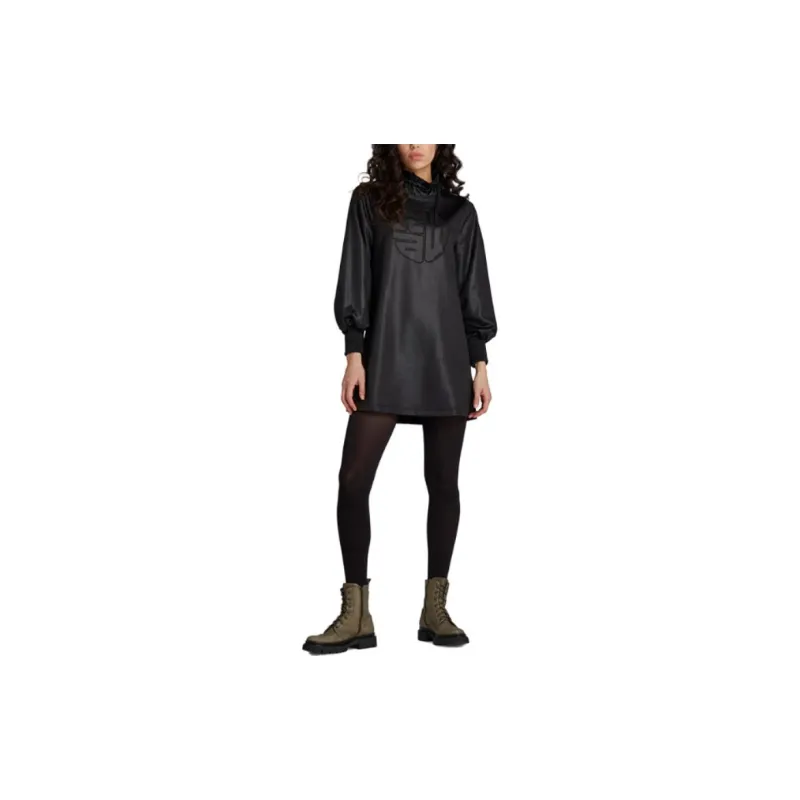 G-STAR RAW Long-Sleeved Dresses Women's Black-1