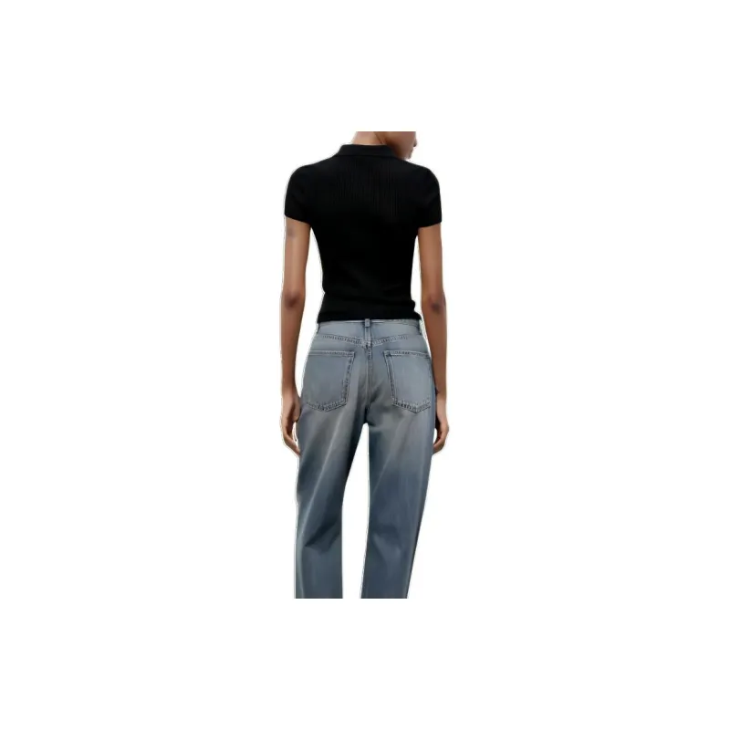 ZARA T-Shirts Women's Black-4