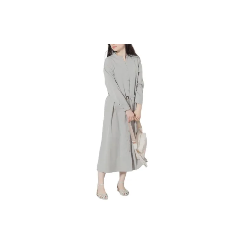 Beams Long Sleeved Dress Women's-1