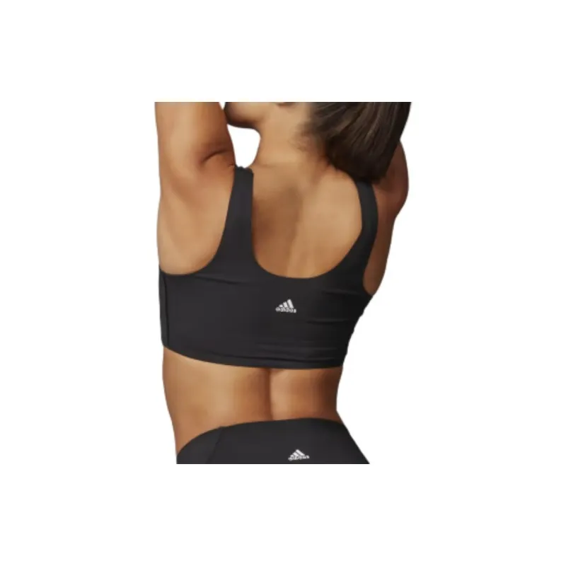 Adidas Sleeveless Sports Shirts Women's Black-4