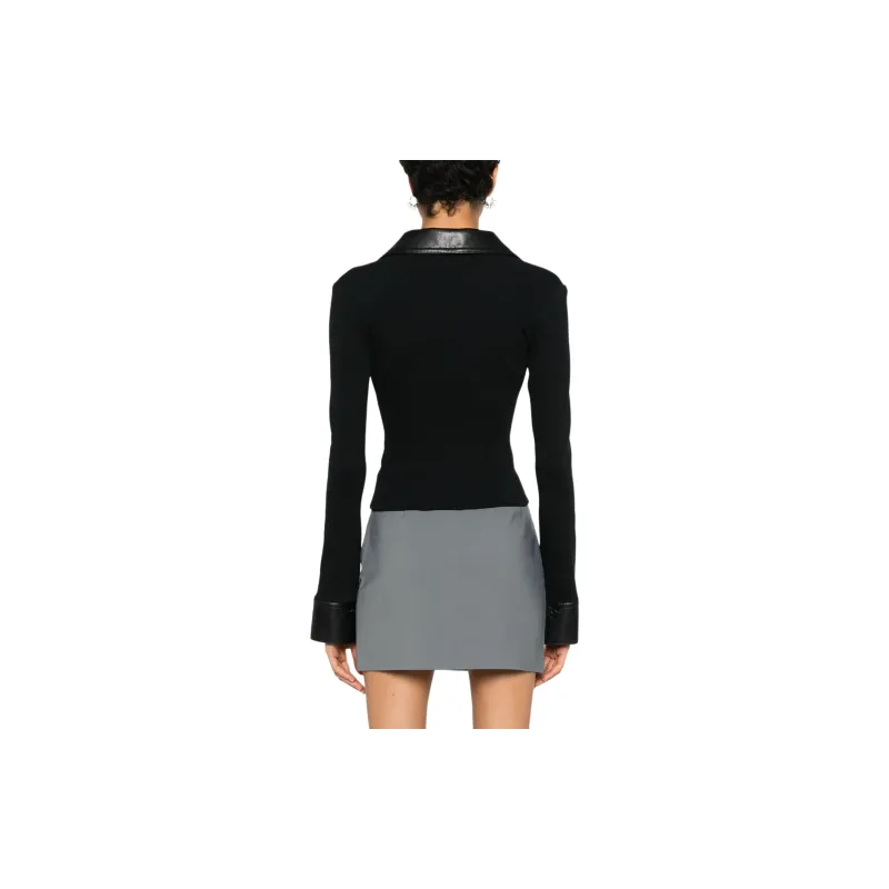 NANUSHKA Rasima Ribbed Shirt-2