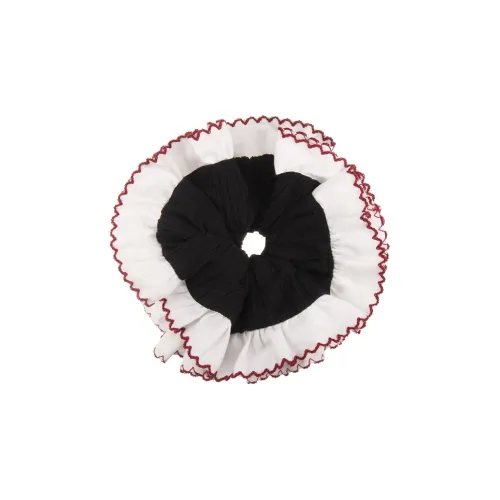 NICERURU Pleated Fabric Hair Tie Women's