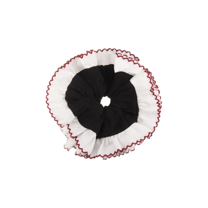 NICERURU Pleated Fabric Hair Tie Women's-0