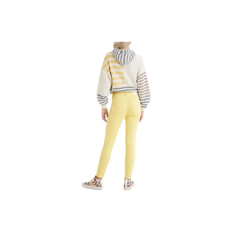 Desigual Jeans Women's Yellow-1