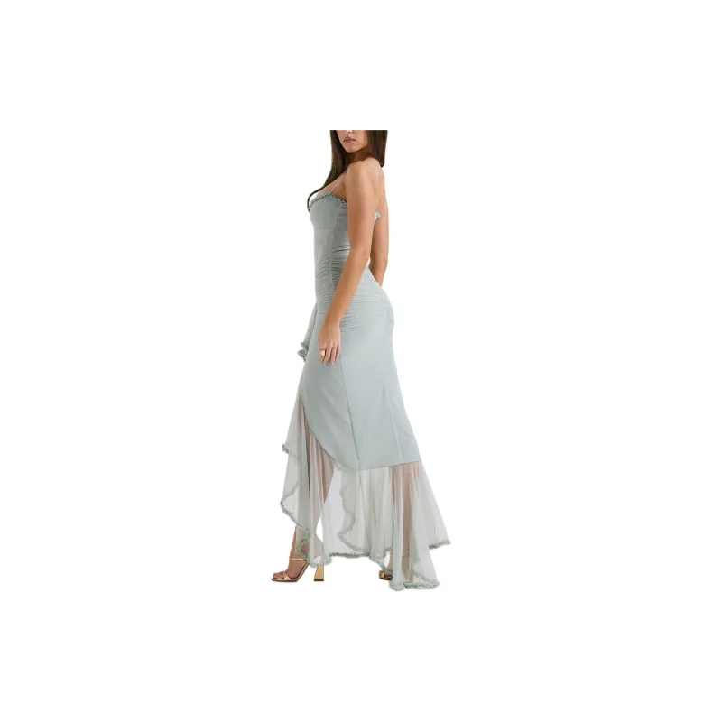 HOUSE OF CB GABRIELLA Slip Dress Women's PISTACHIO/Light Green-5