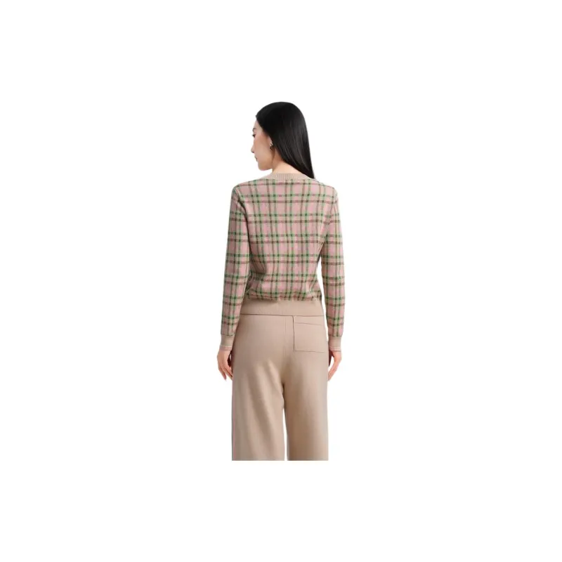 Blood Glitter Sweater Women's Camel Style-2