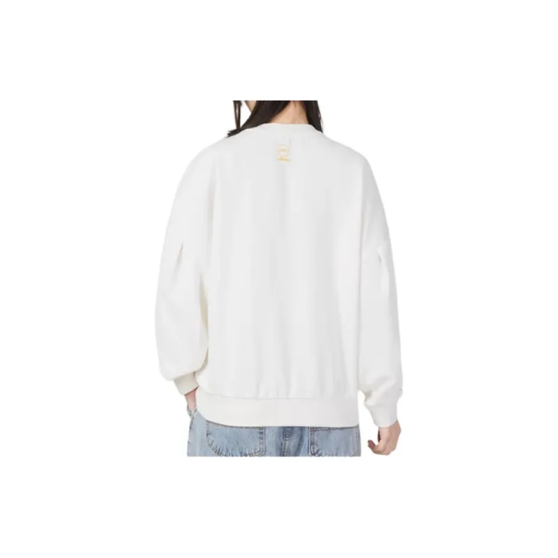 Adidas Neo Sweatshirts Women's Ecru-4